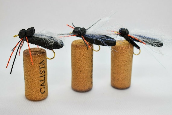3 Dry Fly Fishing Cicada Foam Fly Assortment Perfect for Flyfishing  Smallmouth, Largemouth, Bass, Bluegill, Trout, and Carp During Summer -   Canada