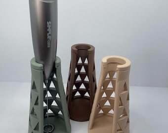 Decorative Milk Frother Stand: Kitchen Counter Organizer