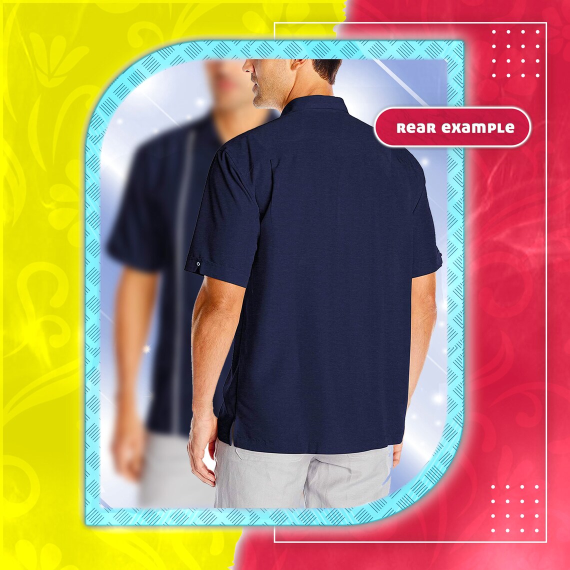 Bowling Shirt Sewing Pattern Mens Shirt Pattern Bowling Etsy