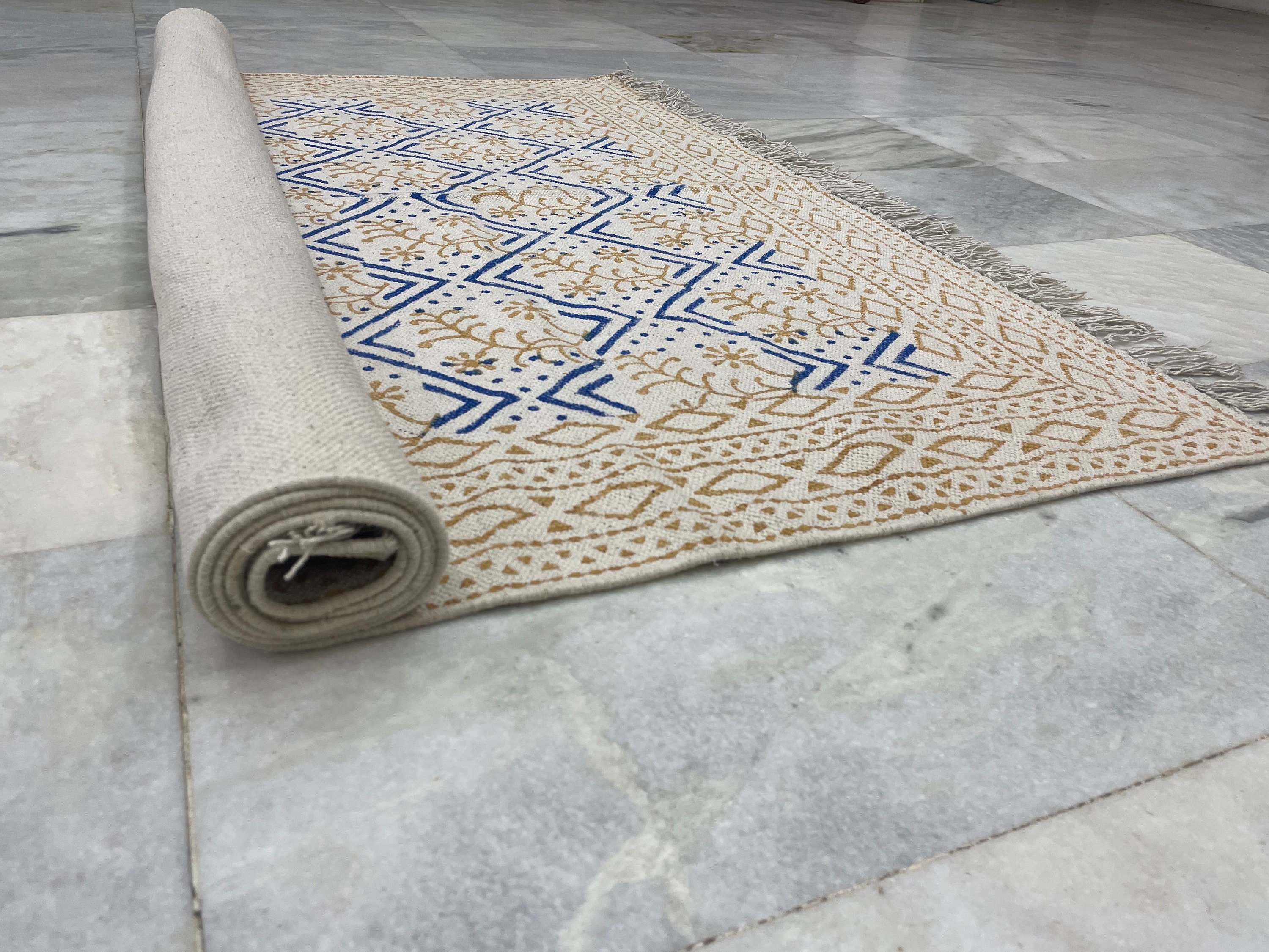 Large Indian rugs cotton rug woven rug area rugs for sale Etsy