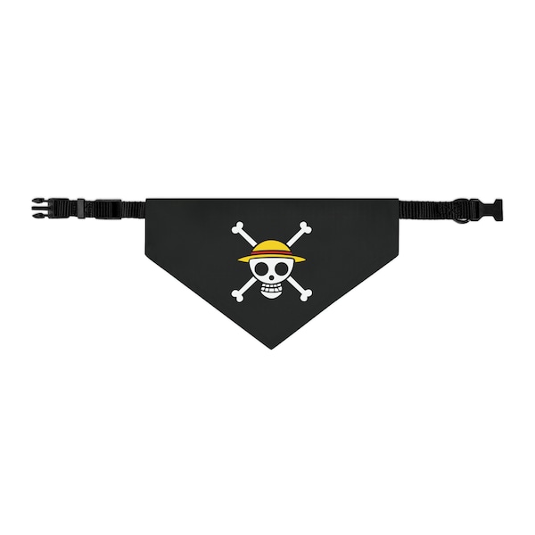 Jolly Roger - Pirate - Collier bandana pour animal de compagnie