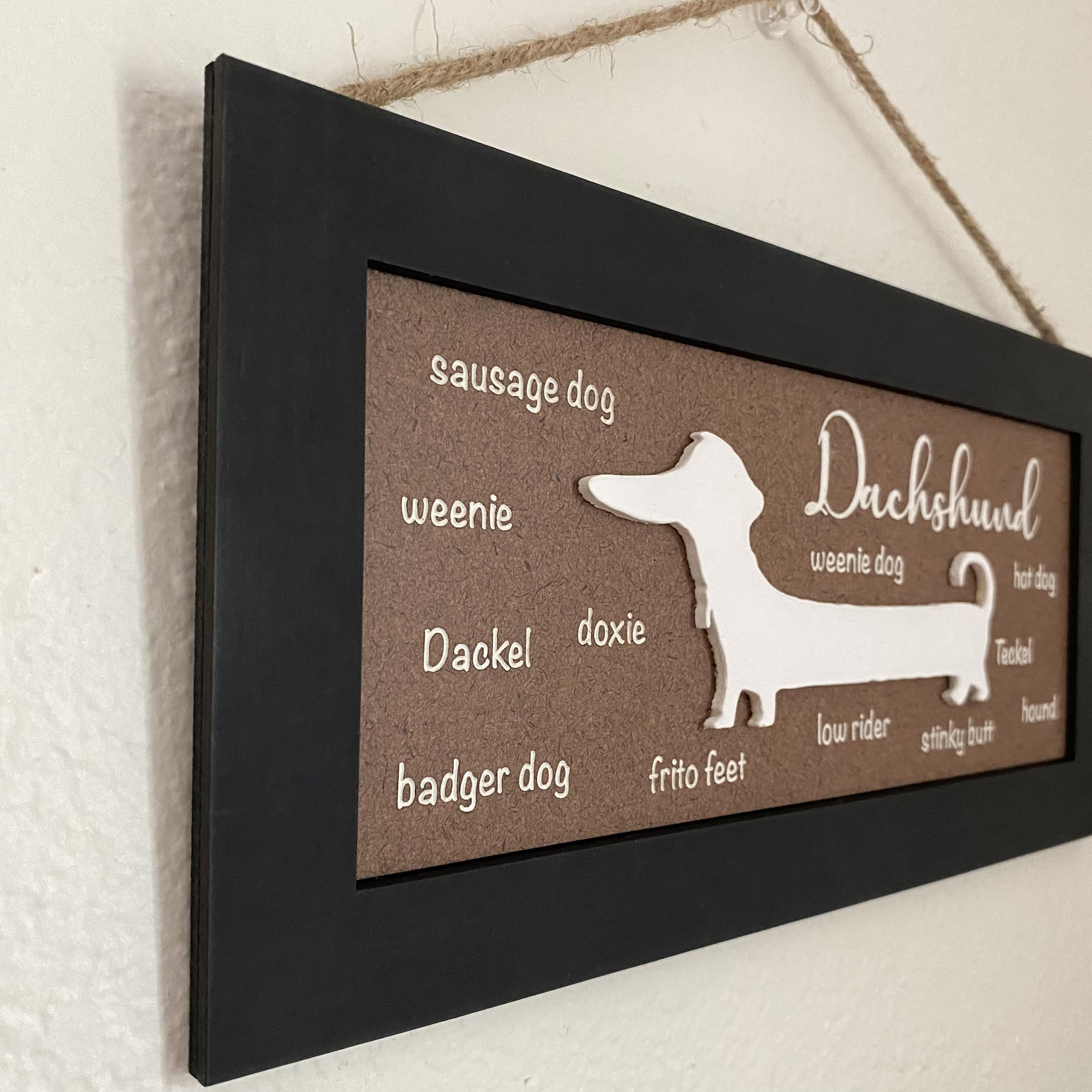 Dachshund Nicknames Names for Dachshunds Dachshund Decor Etsy