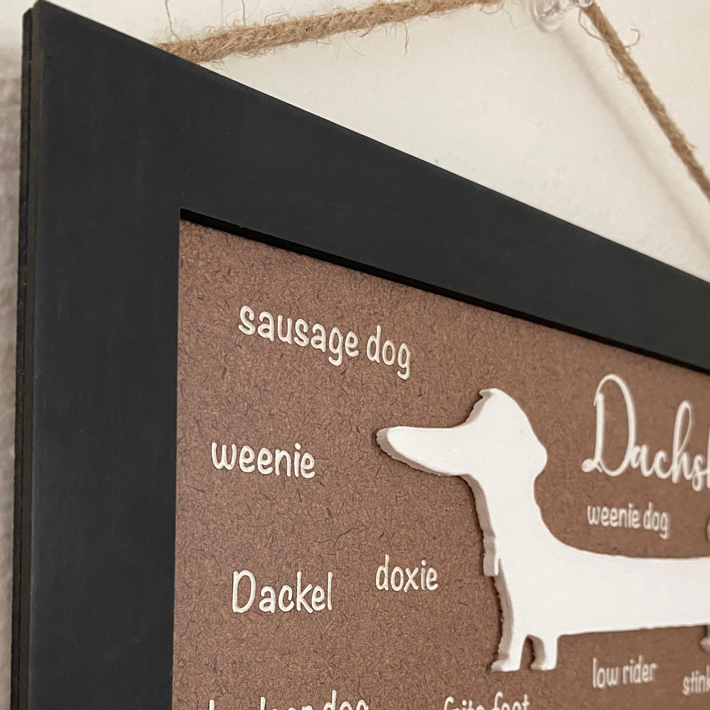 Dachshund Nicknames Names for Dachshunds Dachshund Decor Etsy