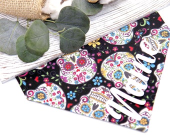 Personalized Dog Bandana, Dog Scarf, Over the collar