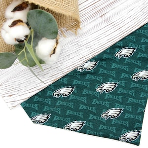 Eagles Dog Bandana, Over the Collar, Dog Bandana, Eagles Cat Bandana