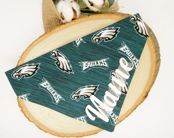 Eagles Dog Bandana, Over the Collar, Dog Bandana, Eagles Cat Bandana