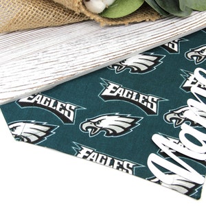 Eagles Dog Bandana, Over the Collar, Dog Bandana, Eagles Cat Bandana