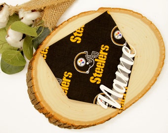 Steelers Dog Bandana, Over the Collar, Pittsburg Dog
