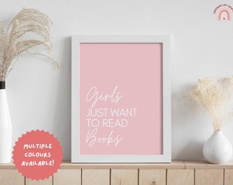 Book lovers Print minimalist | Book Wall Art | Reader Home Decor | Home Library | Book Quote Bookish Poster | Reading Gift | Reading Art