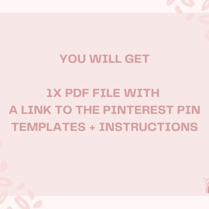 Pinterest Pin Templates Pinterest Templates for Canva Canva Editable Pin Template Social Media Template Pinterest Idea Pin Kit image 9