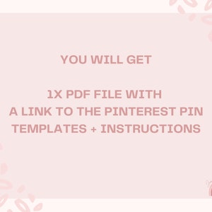 Pinterest Pin Templates Pinterest Templates for Canva Canva Editable Pin Template Social Media Template Pinterest Idea Pin Kit image 8