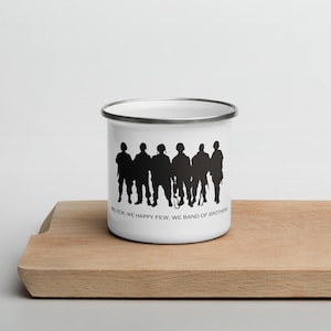 Easy Company Enamel Camping Mug - Band of Brothers Military Gift