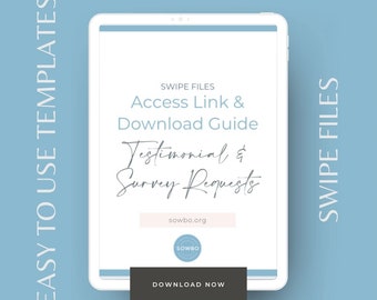 event planner business cards Review & Testimonial Request Swipe Files | Customer Feedback Template | Photographer | Consultant | Coach | Podcaster | Wedding | Event