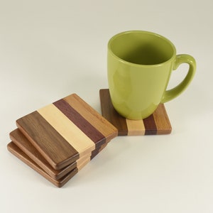 Handmade Wooden Coasters - Adult Mutant Ninja Turtles