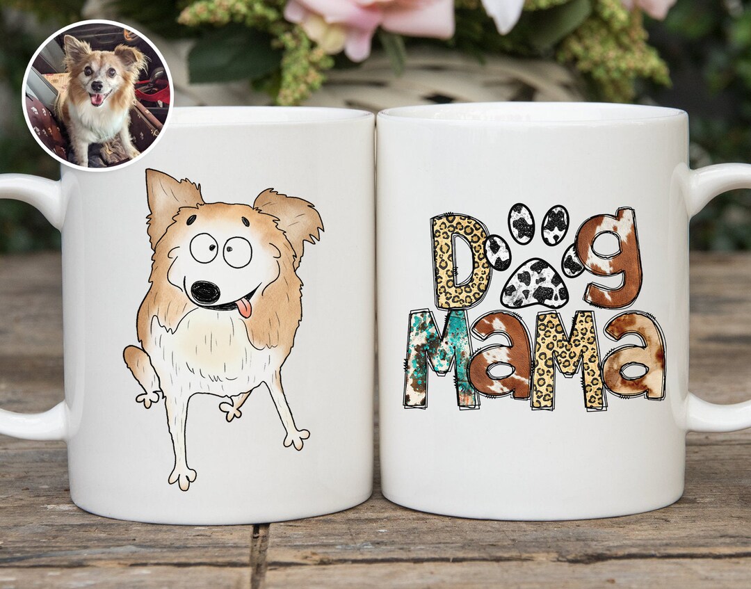 Personalized Ugly Portrait, Funny Dog Art, Line Art, Custom Portrait ...