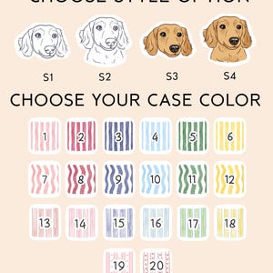 Custom Pet Phone Case, Pet Portrait from Photo, Personalized Dog Phone Case, Dog Cat Phone Case Gift for Pet Lover image 8