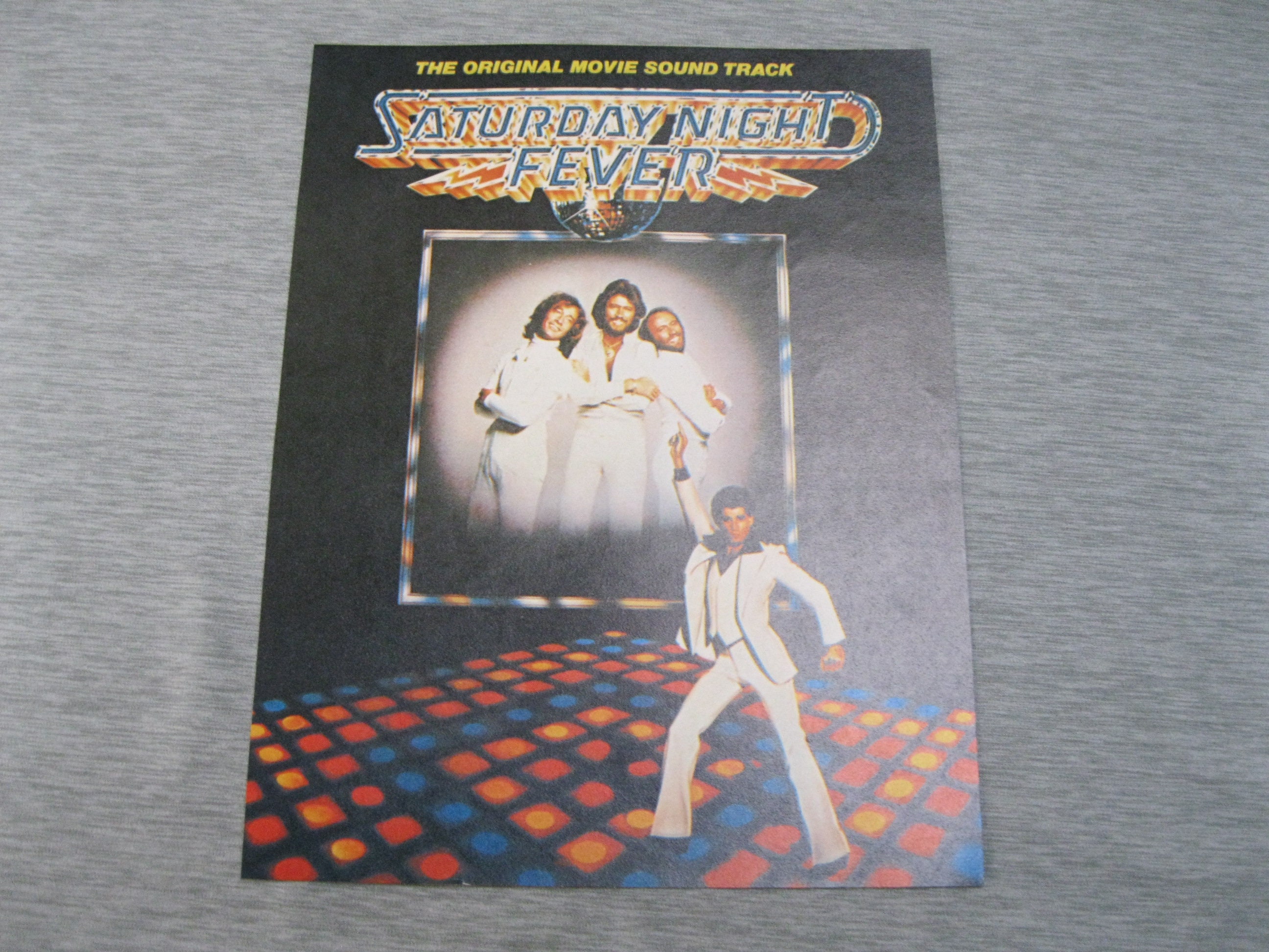 Free Shipping Strange 1970's John Travolta Saturday Night Fever Disco Album Cover Snapshot Photo