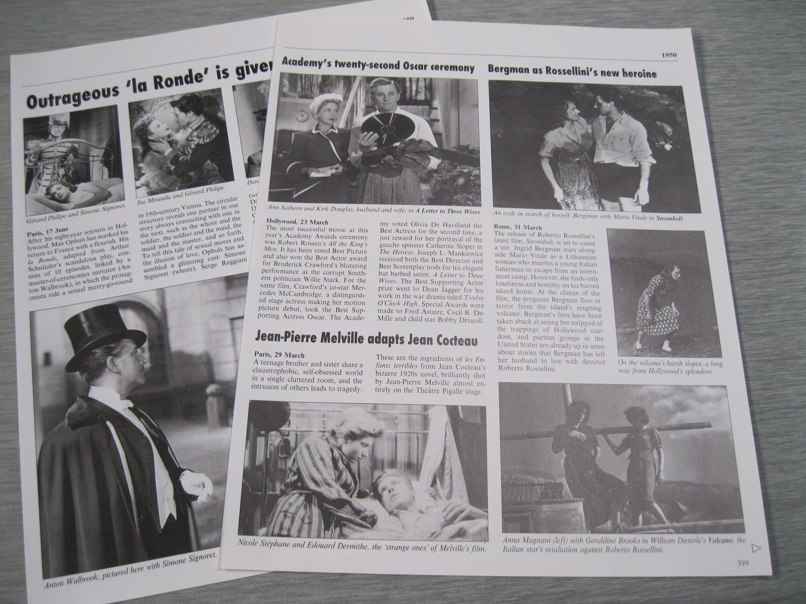 2 Pages 1950 Movies News Articles La Ronde Broken Arrow