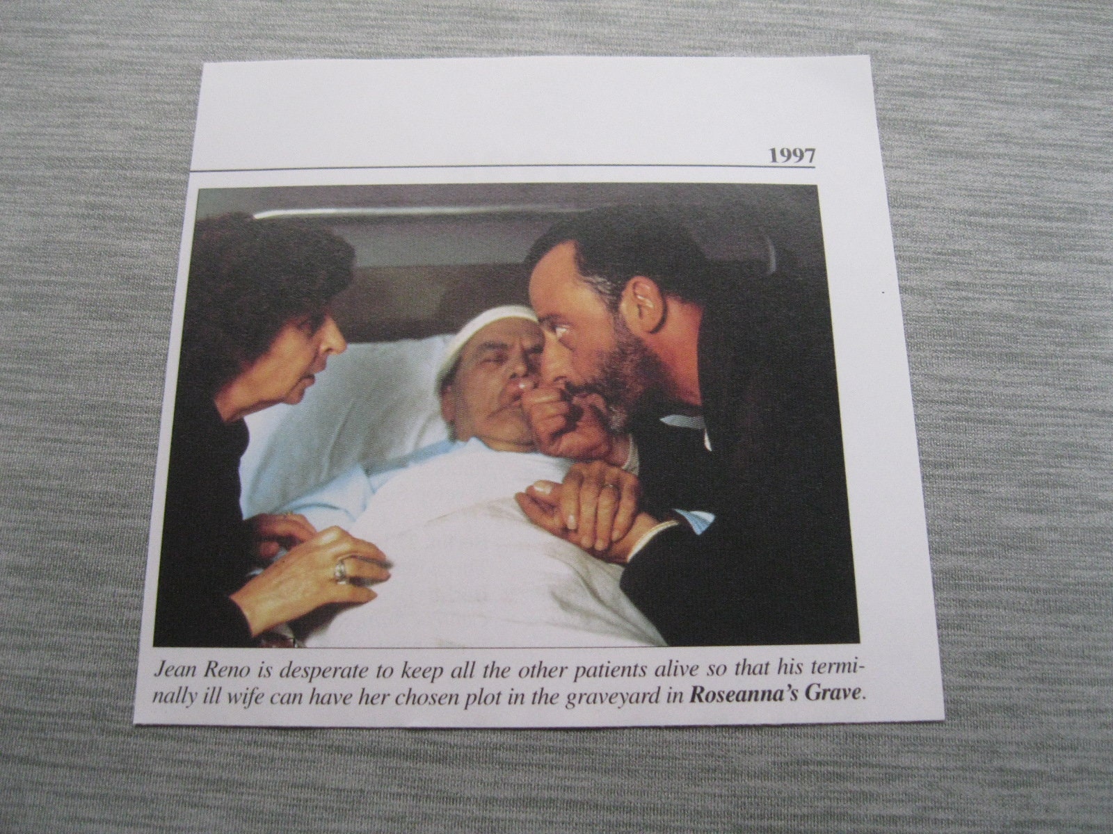Roseannas Grave Jean Reno Medical 115x110mm Image From