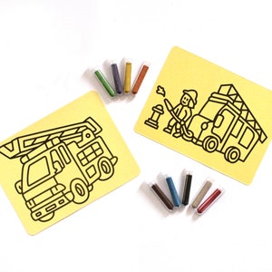 Set di sabbia colorata &quot;The Big Car Set&quot;