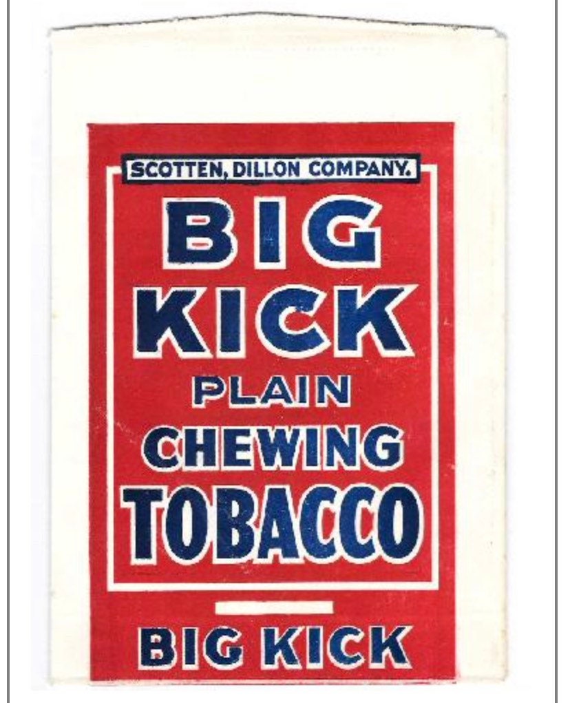 Original Vintage Chewing Tobacco Package Etsy