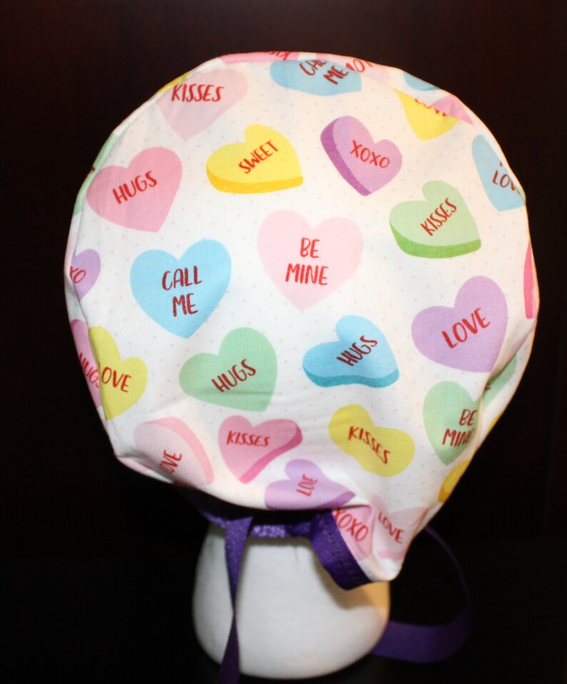 Surgical Scrub Cap Tie Back Chemo Cap Medical Dental Scrub Etsy