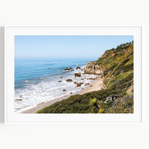 Coastal Cliffs Print, Ocean Wall Art, Big Sur Coastal California Landscape, Pacific Coast Highway Photography, Home Decor for Beach House