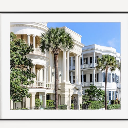 Charleston Photography Print Southern Wall Decor Charleston Etsy