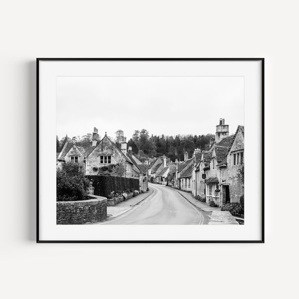 Black and White England Prints Etsy