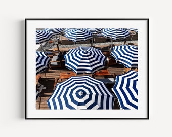 Beach Umbrella Print, French Riviera Beach Print, Nice France, Aerial Beach Print Umbrella, Cote D'Azur, Beach Photography, Beach Wall Decor