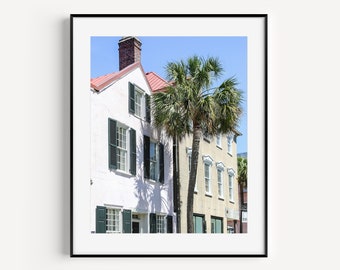 Charleston Battery Charleston SC Photography, Architecture Travel Photography, South Carolina Wall Art, Wall Decor for Living Room or Office