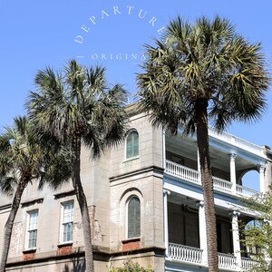 Charleston Battery Print, Charleston SC Travel Photography, South Carolina Wall Art, Architecture Wall Decor for Living Room or Office image 2