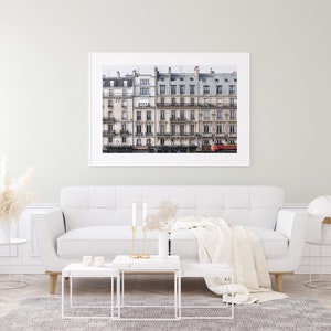 Neutral Paris Buildings Architecture Photography Print