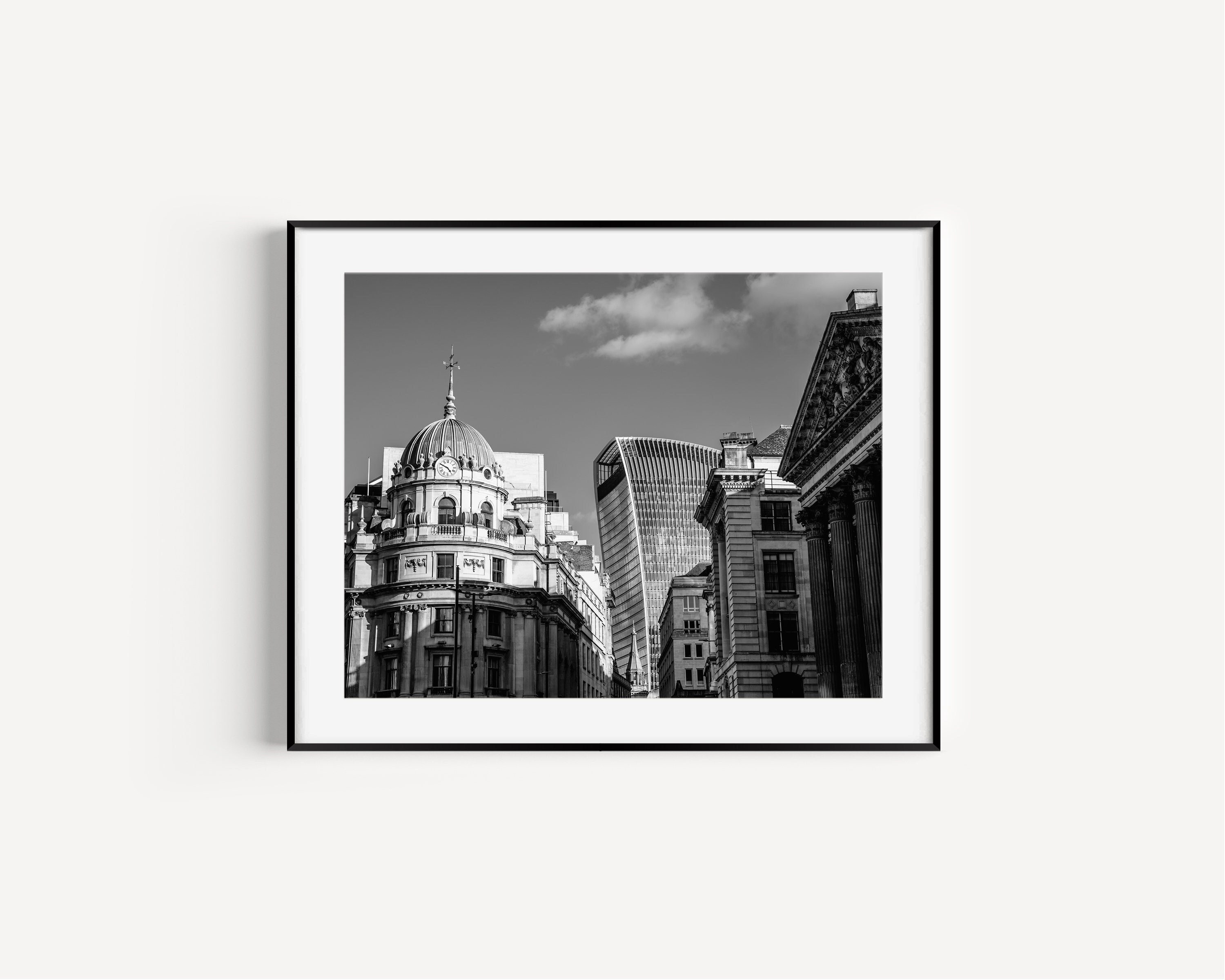 Black and White London Photography, Architecture Print, Europe Travel Poster, Minimalist Wall Art, Office Wall Decor, British Home Decor