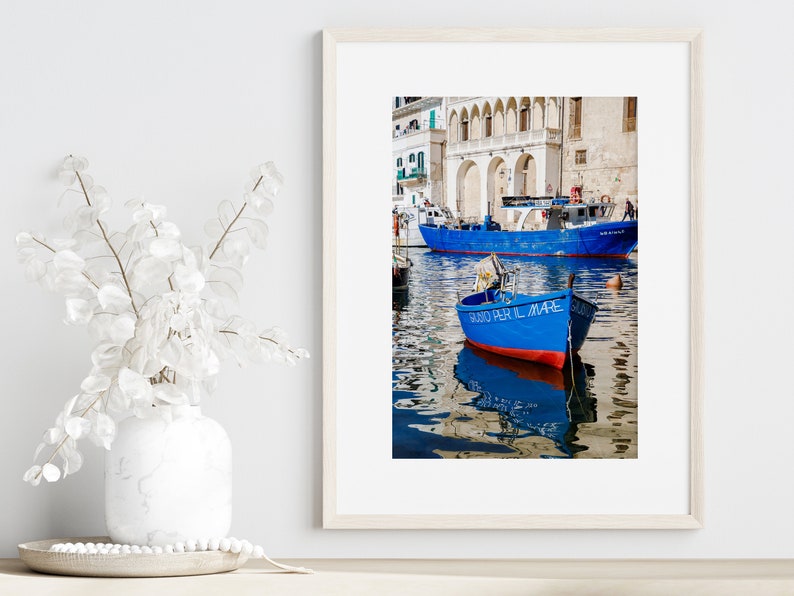 Monopoli Marina Puglia Italy Photography Print