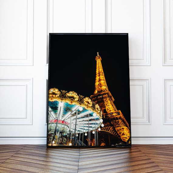 Light up eiffel tower wall decor deals