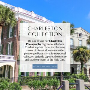 Charleston Battery Print, Charleston SC Travel Photography, South Carolina Wall Art, Architecture Wall Decor for Living Room or Office image 9