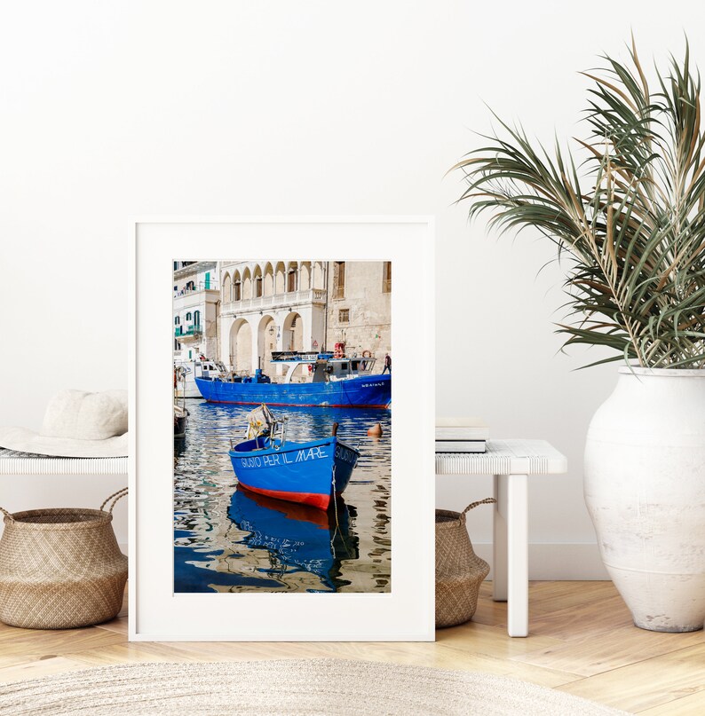 Monopoli Marina Puglia Italy Photography Print