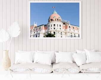 南フランス ニース ヨーロッパ ネグレスコ 絵画 風景画 アクリル画