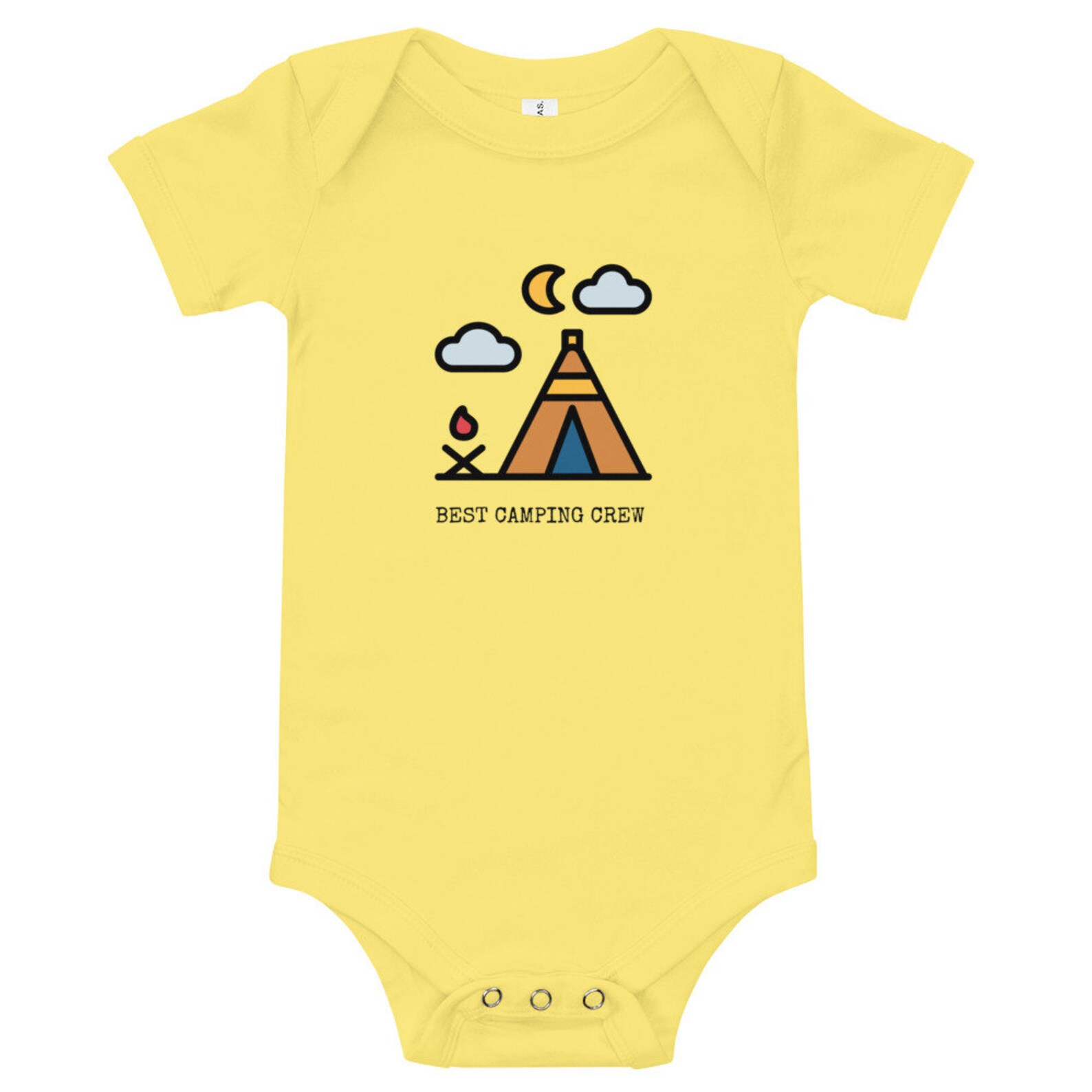 Best Camping Crew Onesie Hipster Baby Clothes Baby Onesie Etsy