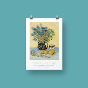 Vincent Van Gogh Poster | Digital Download | Van Gogh Print | Art Print | Printable Gogh | Gallery Wall Print | Art Poster | Floral Poster