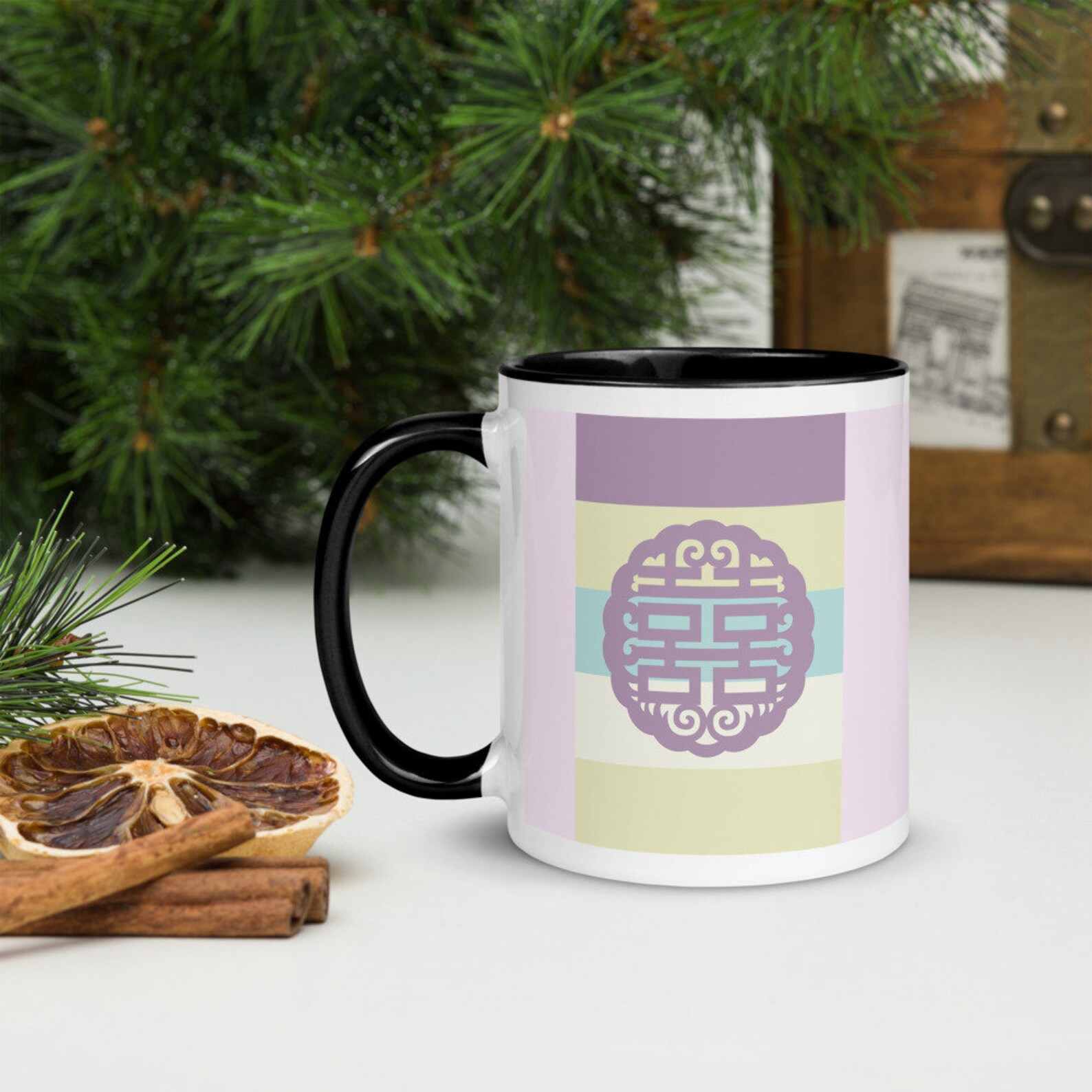 Korean Mug 11 Oz Korean Traditional Mug Korean Gift - Etsy
