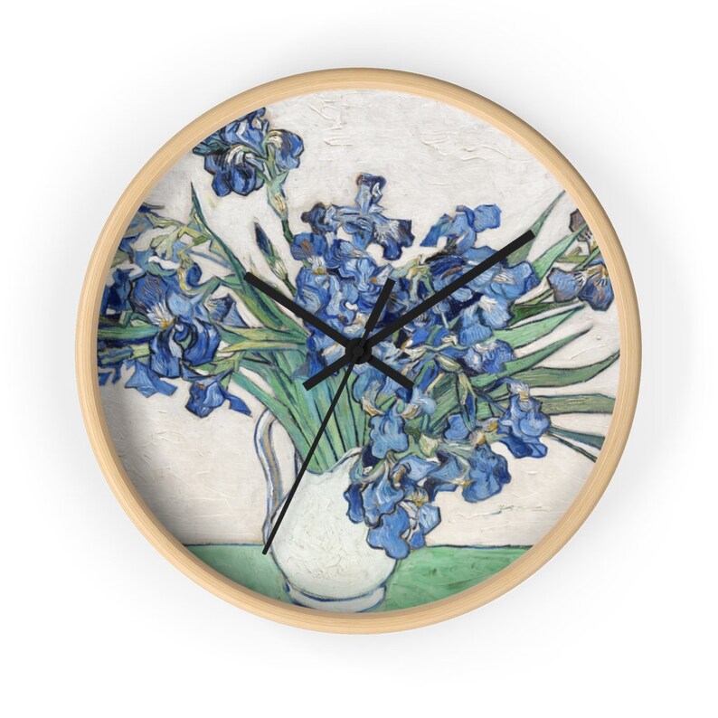 Vincent Van Gogh Wall Clock Painting Wall Clock Gift for Etsy