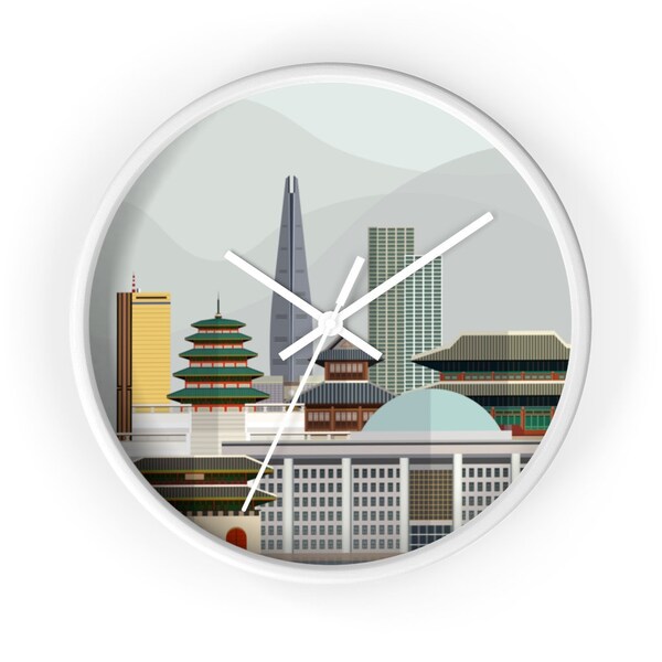 Korean Clock Etsy