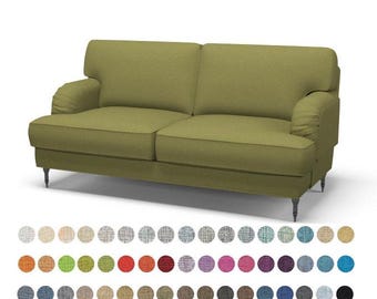 Stocksund 2-Sitzer Sofabezüge gesamt breite 154 cm/60.6 zoll Stocksund Zweisitzer Sofa Bezug maßgeschneidert für Stocksund 2er Sofas