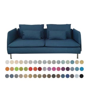 Soderhamn 3 seat sofa with 2 armrest Cover, cover fits Soderhamn, Soderhamn Cover, Soderhamn Replacement Cover, Soderhamn Slipcover