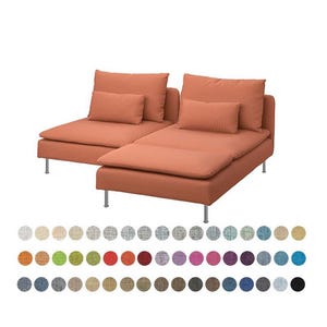 SODERHAMN Cover, Custom made cover for Soderhamn Sectional 3 Seat, Soderhamn Replacement Cover, Soderhamn Slipcover, Couch Cover