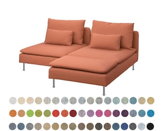 Capa SODERHAMN, capa feita sob medida para Soderhamn Secional 3 Assentos, Capa de Reposição Soderhamn, Capa Soderhamn Slipcover, Capa de Sofá