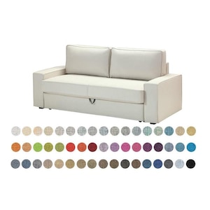 VILASUND 3 Seat Sofa-Bed Cover, Custom made cover to fit Vilasund 3 Seater Sofa-Bed, Vilasund Slipcover, Vilasund Replacement Couch Cover
