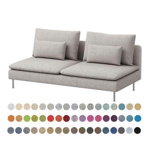 Soderhamn 3 seat sofa Cover, Custom made cover fits Soderhamn, Soderhamn 3 seat sofa Cover, Soderhamn Replacement Cover, Soderhamn Slipcover